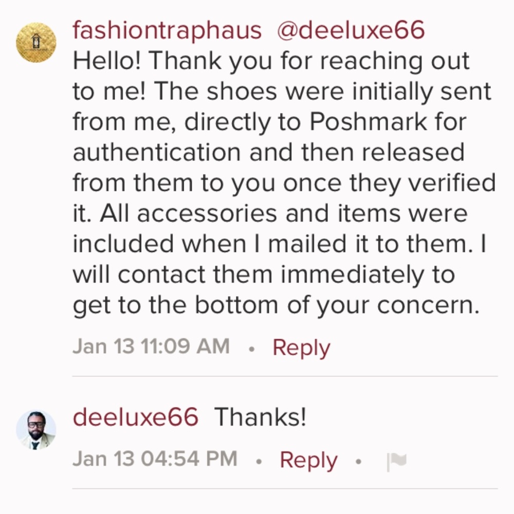 UNFAIR REVIEW -POSHMARK HAS NEGLECTED THIS CASE